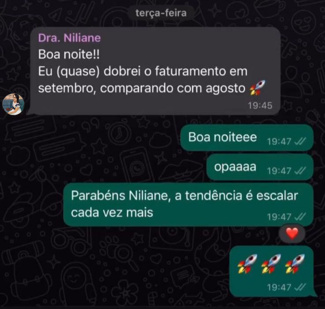 Depoimento da Dra. Niliane